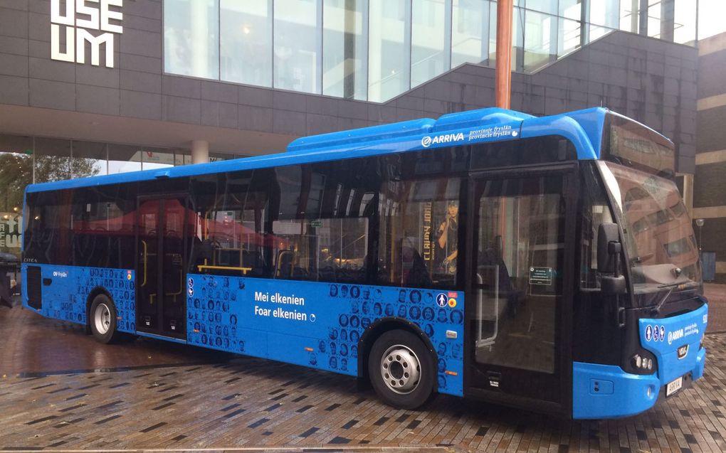 Bus van VDL voor Arriva in Zuidoost-Friesland. beeld VDL