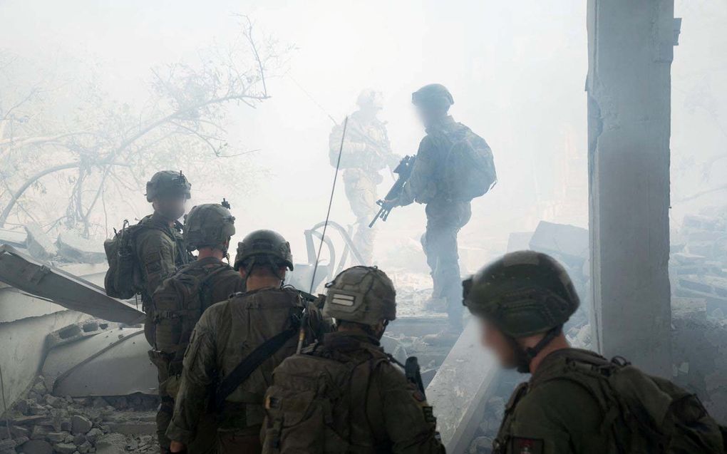 De raad van de Verenigde Naties riep Hamas maandag op om een  staakt-het-vuren te aanvaarden. beeld AFP, Israeli Army