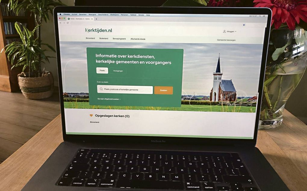 Website Kerktijden.nl Vernieuwd