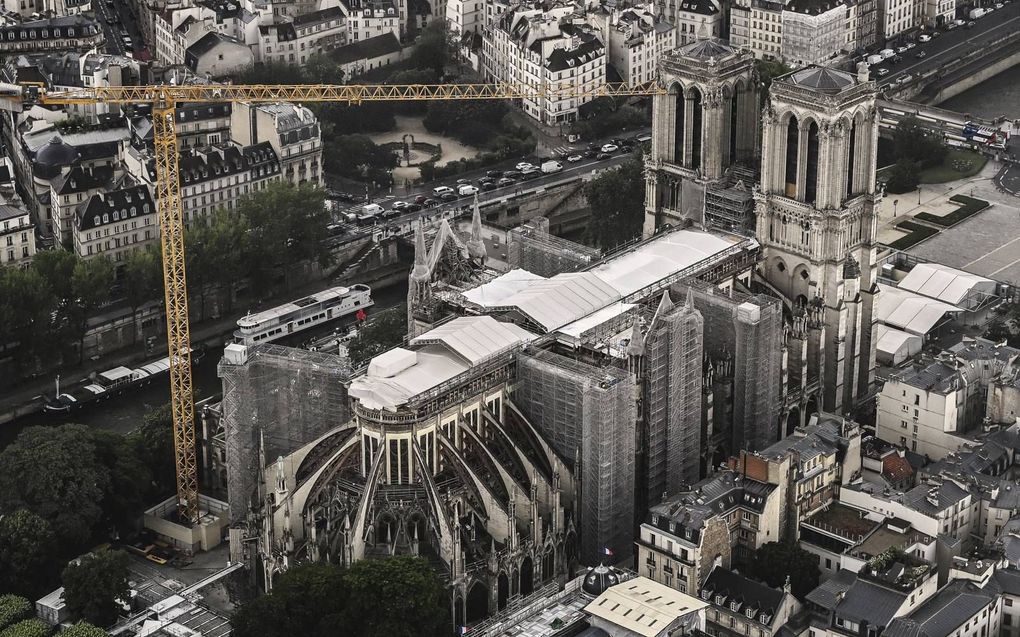 De restauratie van de NotreDame in Parijs kan beginnen