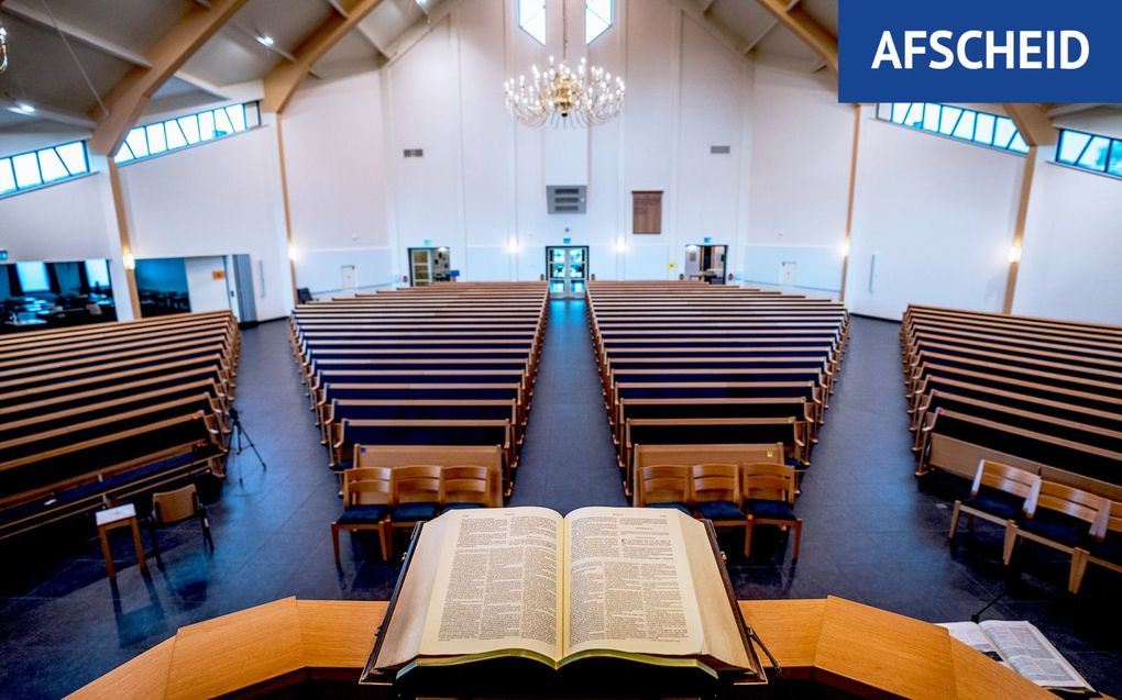 Ds. Van der Heiden neemt afscheid van gg Wageningen