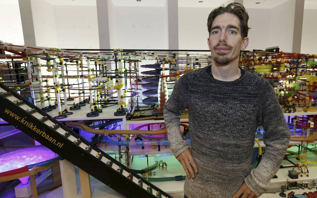 Jelle Bakker Knikkerbanenkoning met eigen museum