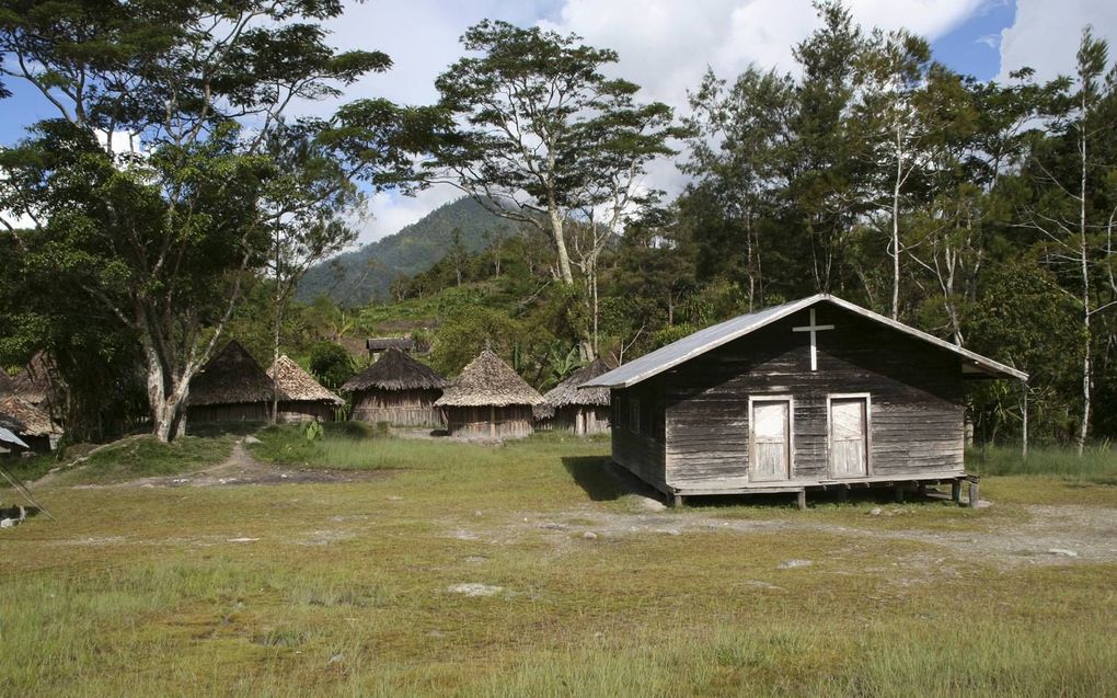 „Het is gevaarlijk voor een Evangeliewerker om het wereldbeeld van de persoon die hij of zij aanspreekt niet te kennen.” Foto: Een kerkje in de hooglanden van Papoea. beeld iStock