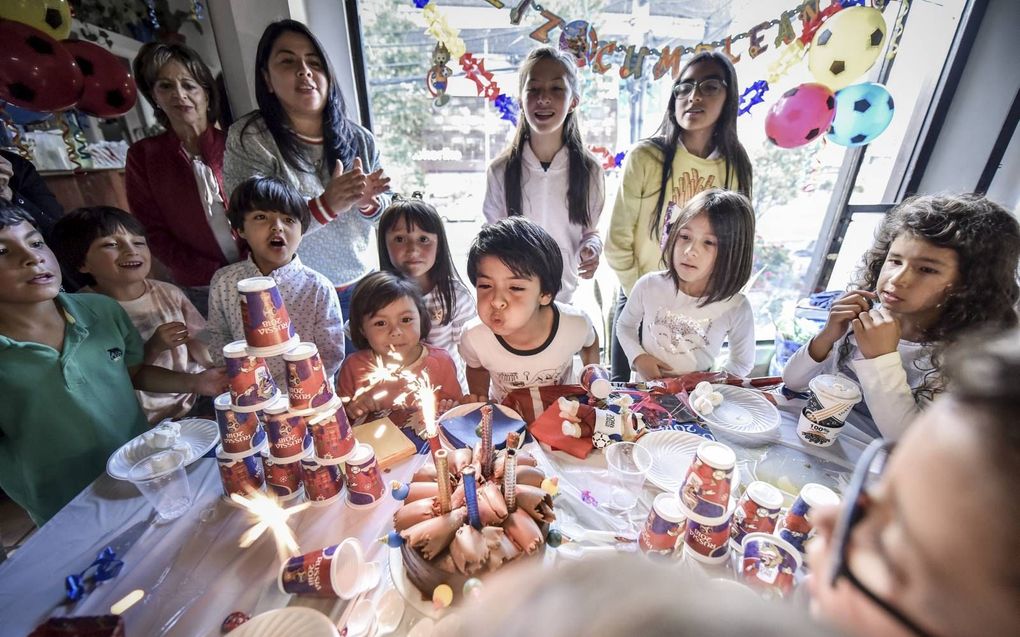 Veel Eten Zingen En Dansen In Colombia