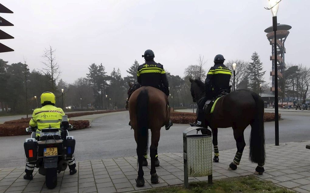 Demonstration against SGP mayor Nunspeet