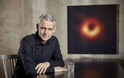 Prof. dr. Heino Falcke van de Radboud Universiteit in Nijmegen maakte als eerste een foto van een zwart gat. beeld Boris Breuer