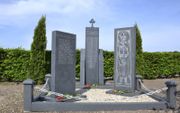 Het monument uit 1919 op begraafplaats Craatshof in Garderen. Sinds 2005 worden daar elke eerste zaterdag van oktober de overleden Serviërs herdacht. beeld John Stienen/Fabian en Tanja Vendrig