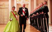 In 2017 werd de tachtigste verjaardag van koning Harald groots gevierd, onder andere met een galadiner. beeld EPA, Haakon Mosvold Larsen