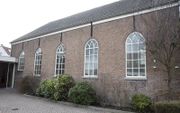 Het kerkgebouw van de gereformeerde gemeente in Nederland te 's-Gravendeel. beeld RD, Anton Dommerholt