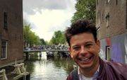 Ds. Alexander Noordijk van de PKN-gemeente de Binnenwaai in Amsterdam wordt ernstig bedreigd. beeld PKN-gemeente De Binnenwaai