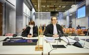 De advocaten van de Staat in de rechtszaak over de avondklok, beeld ANP, Phil Nijhuis