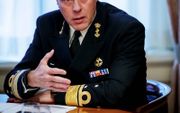 Rob Bauer, de hoogste baas van de Nederlandse krijgsmacht. beeld ANP