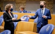 „CDA en SP staan, door respectievelijk Pieter Omtzigt en Renske Leijten, aan de basis van een vernietigend rapport over het toeslagenschandaal, waardoor het kabinet-Rutte III is afgetreden.” beeld ANP, Bart Maat