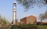 Het kerkgebouw van de gereformeerde gemeente Rijssen-Zuid heeft een gebalanceerd ventilatiesysteem met 250 kleine roosters. beeld Jaap Sinke