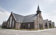 De nieuw gebouwde hersteld hervormde kerk in Driebruggen. beeld RD, Anton Dommerholt