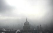 St Paul’s Cathedral in Londen.  beeld AFP, Daniel Leal-Olivas