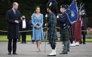 Prins William en zijn vrouw Catherine bezochten in mei Schotland. beeld AFP, Jane Barlow