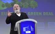 „12.000 pagina’s met nieuwe regels en voorstellen voor lastenverzwaringen. Dat is het recept dat de Europese Commissie op tafel heeft gelegd als oplossing voor het klimaatvraagstuk.” beeld AFP, John Thys
