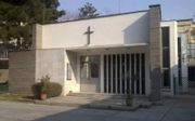 Kerk op terrein Italiaanse ambassade in Kabul. beeld Agenzia Fides