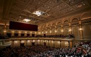 Concert met de Wiener Philharmoniker eerder deze maand in het Concertgebouw, met 1300 bezoekers. beeld Concertgebouw, Milagro Elstak