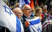 Demonstratie tegen antisemitisme in 2019. beeld ANP, Remko de Waal