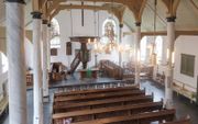 Wat betekent de verruiming van de coronamaatregelen voor de kerkgang? Foto: Lutherse kerk in Woerden. beeld Sjaak Verboom