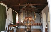Het orgel in de Singelkerk in Ridderkerk. beeld Jan Peter Teeuw