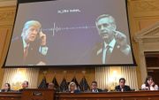 Beeld tijdens de hoorzitting van woensdag in Washington. beeld AFP, Roberto Schmidt