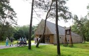 De duurzaam gebouwde kapel van conferentieoord Mennorode in Elspeet. beeld RD, Anton Dommerholt