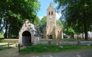 De Bonifatiuskerk van Oldeberkoop, in Zuidoost-Friesland.  beeld Sjaak Verboom