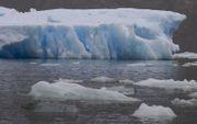 IJskappen en gletsjers smelten in een hoog tempo. Beeld EPA, Alberto Valdes