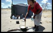 In Namibië is veel armoede en droogte. beeld RD, Henk Visscher