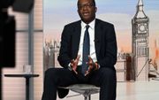 Kwasi Kwarteng, Britse minister van Financiën. beeld AFP, Jeff Overs