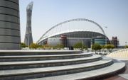 Een nieuw gebouwd stadion in Qatar. beeld ANP