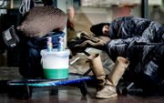 Organisaties zien het aantal daklozen steeds verder toenemen. beeld ANP, Koen van Weel