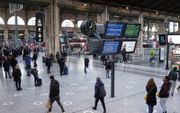 Treinstation Gare du Nord in Parijs. beeld EPA, YOAN VALAT