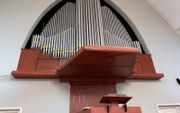 Het orgel in de Julianakerk in Veenendaal. beeld Matthijs Verhoeks