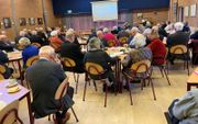 In Veenendaal vond woensdag een bijeenkomst plaats voor hervormd-gereformeerde emerituspredikanten en predikantsvrouwen. Sprekers waren arts Marleen Hout en ds. J.P. Nap. beeld A.M. Alblas