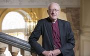 George Carey, voormalig aartsbisschop van Canterbury, in 2012. beeld ANP, Andrew Crowley