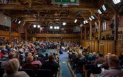 Eerdere bijeenkomst van generale synode van de Kerk van Schotland. beeld Andrew O'Brien