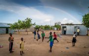 Hulp van HVC aan vluchtelingen in Oeganda. beeld Cees van der Wal