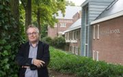 Dick Sanderman in 2015 voor de Rijssense muziekschool. beeld RD, Anton Dommerholt