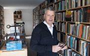 Boekhandelaar Pleun-Jan Heistek uit Goudswaard. beeld RD, Anton Dommerholt