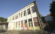 De Montignies-sur-Sambre school in Charleroi kreeg te maken met brandstichting door ouders die het lesprogramma rond seksuele opvoeding hekelen. beeld Didier Lebrunx