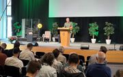 Dr. James Eglinton spreekt dinsdag op een Kellercongres in Almere. beeld RD