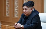 De Noord-Koreaanse leider Kim Jong-un. beeld AFP, Russian Foreign Ministry