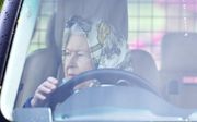 De Britse koningin Elizabeth II reed graag in een Range Rover. Op deze foto uit 2019 is ze op weg naar een paardententoonstelling. beeld EPA, Facundo Arrizabalaga