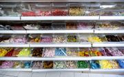 Snoepgoed in een snoepwinkel. beeld ANP, Koen van Weel