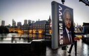 De verkiezingsborden van de PVV kunnen weer worden opgeruimd. beeld ANP, Robin Utrecht