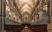 De kathedraal van Canterbury. beeld Wikipedia, David Iliff